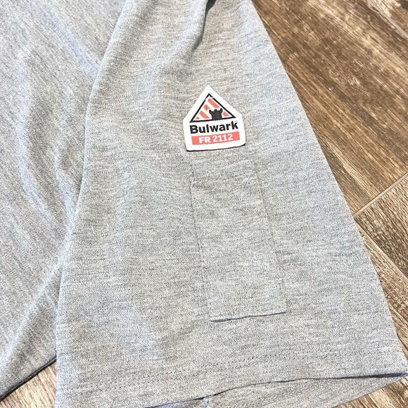 Bulwark FR Polo Shirt Flame Resistant Short Sleeve 2112 Men’s 2XL XXL - Picture 2 of 7